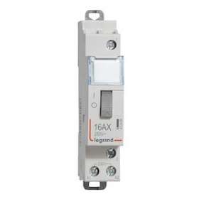 Télérupteur standard à vis 230V~- 1P - 250V~~ - 16A - 1F - 1 module|Legrand-LEG412408