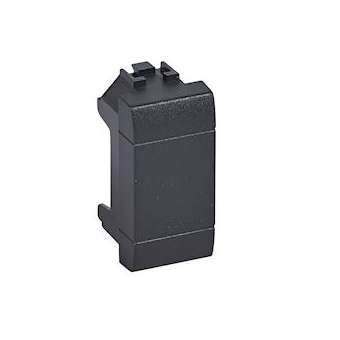 Obturateur avec bornes de repiquage Livinglight - Anthracite - 2 modules|Bticino-TICL4952