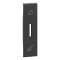 Enjoliveur Living Now pour commande indicateur état chambre hotel - noir