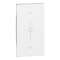 Enjoliveur Living Now with Netatmo pour commande volets 2 modules - blanc