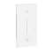 Enjoliveur Living Now with Netatmo pour commande VMC 2 modules - noir|Bticino-TICBTKW38M2
