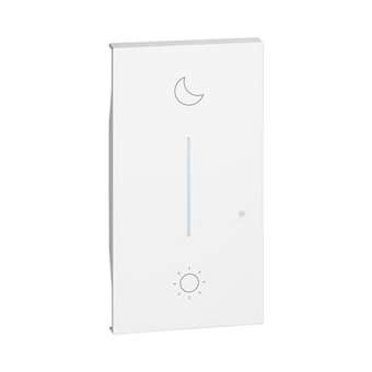 Enjoliveur Living Now with Netatmo pour commande lever/coucher 2 modules - blanc|Bticino-TICBTKW41M2
