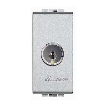 Interrupteur à clés différentes Livinglight 16AX 250V~ 1 module - Tech|Bticino-TICNT4012