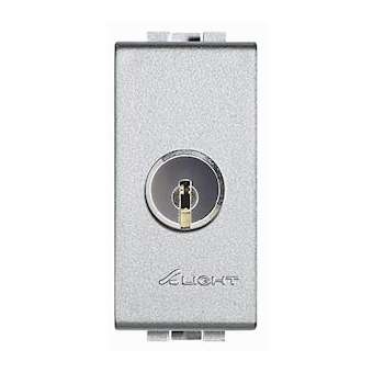 Interrupteur à clés identiques Livinglight 16AX 250V~ 1 module - Tech|Bticino-TICNT4012C