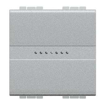 Permutateur Livinglight 16AX 250V~ à bornes à vis - Tech - 2 modules|Bticino-TICNT4054M2