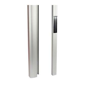 Poignées équipées de ventouses bandeau en applique 2 ventouses|Bticino-TIC005520