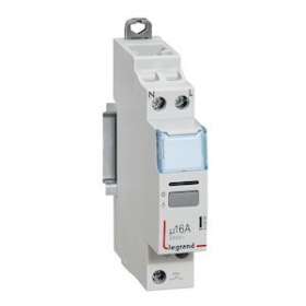 Télérupteur silencieux à vis 230V~- 1P - 250V~~ - 16A - 1F - 1 module|Legrand-LEG412400