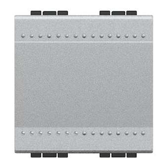 Poussoir à bascule Livinglight contact NO 10A 250V~ - Tech - 2 modules|Bticino-TICNT4005M2A