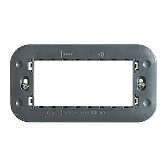 Support de fixation à vis pour plaques Axolute 4 modules|Bticino-TICH4704