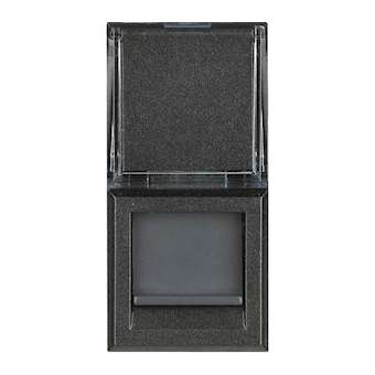 Prise RJ45 Axolute catégorie6 FTP - finition Anthracite - 1 module|Bticino-TICHS4279C6F