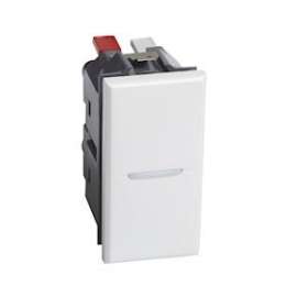 Va-et-vient axial Axolute 16AX 250V~ bornes automatiques - White|Bticino-TICBTHD4003AN