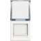 Prise RJ45 Axolute catégorie6 FTP - finition White - 1 module