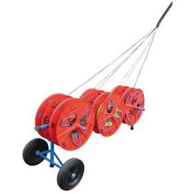 MAXIQUAD: chariot-dérouleur pour couronnes de fils, livré avec 6 bobines|Cable equipements-CQSE3500777