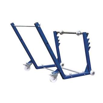 Chariot-dérouleur ST2, pour touret poids maxi 450 kg, diamètre 900 à 1400 mm,|Cable equipements-CQSE3008020
