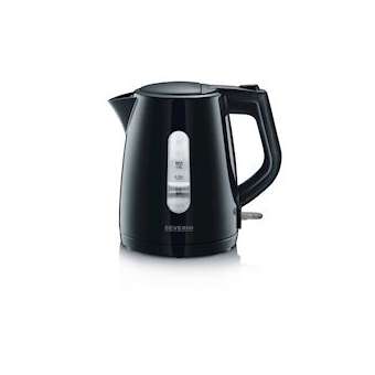 Bouilloire, 2200 W, 1.0L, cordless, résistance cachée par un fond plat en inox|Severin france-EVEWK3410