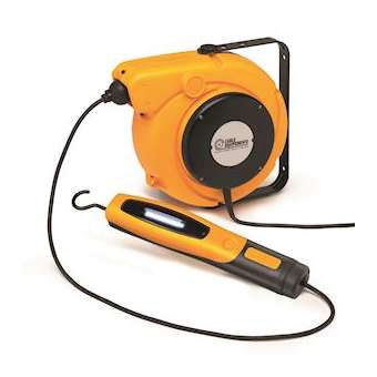 Enrouleur rappel auto PLT 600 + BALADEUSE BL230COB64 (led COB) 230V|Cable equipements-CQSERL23015LCOBP6