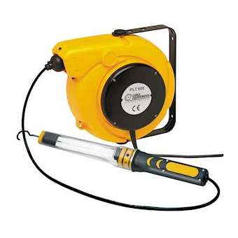 Enrouleur rappel auto PLT 600 + BALADEUSE BF24B55 (fluo 11W) 24V|Cable equipements-CQSERL2415FBP6