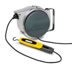 Enrouleur rappel auto ALU 300 + BALADEUSE BL24COB64 (led COB) 24V|Cable equipements-CQSERL2415LCOBA3