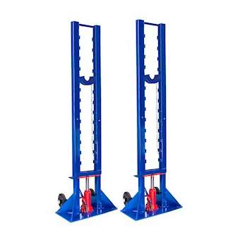Chandelles hydrauliques AXO 10T sabots acier (pour touret poids maxi 10 tonnes,|Cable equipements-CQSEAX10032A