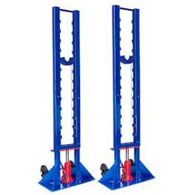 Chandelles hydrauliques AXO 10T sabots acier (pour touret poids maxi 10 tonnes,|Cable equipements-CQSEAX10032A