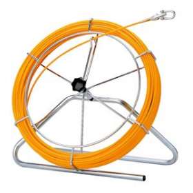 SUNNY: aiguille de tirage en fibre de verre FV4 - Longueur 40m - D 7,2 mm -|Cable equipements-CQSFV407040