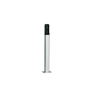 Colonnette en PVC argent RAL 9006 H500mm|Came france-KAM001DIR-CG