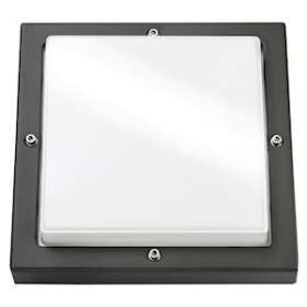 BASSI hublot carré graphite E27 classe I IP65|Sg lighting-NOL623180