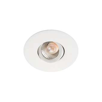 NANO downlight ultra compact D.40mm orientable blanc LED 4W 3000K Classe 3 IP44|Sg lighting-NOL907012