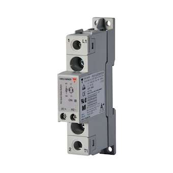Relais statique 1ph 230V cmd ca zero de tension 10A DIN|Carlo gavazzi-CGPRGS1A23A25KKEDIN