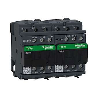 TeSys LC2D - contacteur inverseur - 3P - AC-3 440V - 12A - bobine 115Vca|Schneider Electric-SCHLC2D12FE7