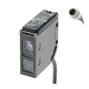 Réflexion directe, 4-20 cm, del rouge, npn/pnp,10-30 vc.c., lo/do, câble 0,3 m a|Omron electronics-OMRE3S-CL1-M1J0.3M