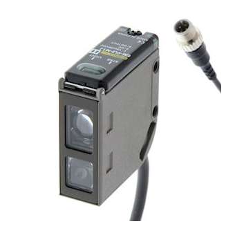 Réflexion directe, 5-50 cm, del infrarouge, npn/pnp,10-30 vc.c., lo/do, câble 0,|Omron electronics-OMRE3S-CL2-M1J0.3M