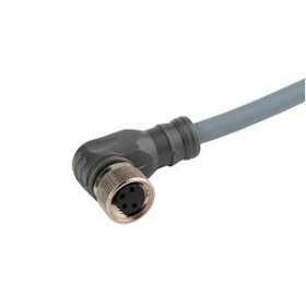 Connecteur M8 4 fils coudé longueur 5m PVC|Carlo gavazzi-CGPCONE54NF-A5