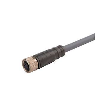 Connecteur M8 4 fils droit longueur 5m PVC|Carlo gavazzi-CGPCONE54NF-S5