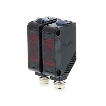 Cellule photoélectrique barrage 10m, led rouge, pnp, IP67, M8 4 broche|Omron electronics-OMRE3Z-T86A