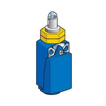 XCKD - ID Position - M18 poussoir galet mét att lat - 1NO+1NC - brusque - M16|Schneider Electric-SCHXCKD21H2P16