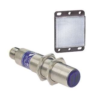 OsiSense XU9 - détecteur photoélectrique - réflex pol. - Sn 2m -O- conn. M12|Schneider Electric-SCHXU9M18MB230K