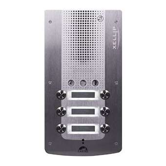 Portier audio Full IP/SIP 6 boutonsd'appel conforme loi Handicap PoE|Castel-CST590.0400