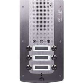 Portier audio Full IP/SIP 6 boutonsd'appel conforme loi Handicap PoE|Castel-CST590.0400