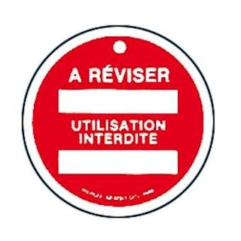 disque polyplex 'a reviser' 100mm|Catu-CATAP-478-1