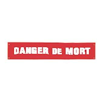 banderole 'danger de mort'|Catu-CATAL-40