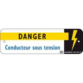 plaque alumetal 'conducteur'|Catu-CATAM-131-2