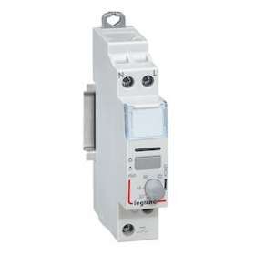 Télérupteur silencieux temporisé à vis 230V~- 1P - 250V~~ - 16A - 1F -1 module|Legrand-LEG412401