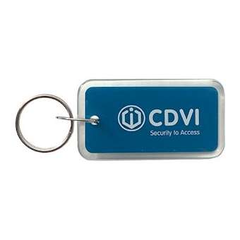 Badges Mifare DESFire Format porte-clés Technologie 13.56MHz - Signature CDV|CDVI-CDATAGEV2
