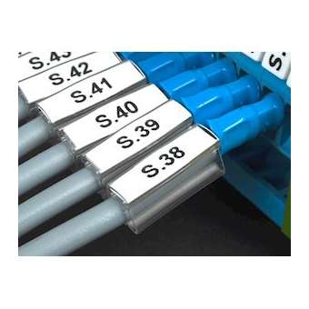 Repère filaire type MG-TPMF 4 x 10 mm bleu|Cembre-CMB42060B