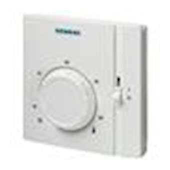 Thermostat ambiance Consigne + M/A|Siemens HVAC-SBARAA31
