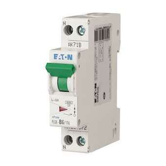 Disj PH+N 10A 10kA (EN 60947-2) cbe C|Eaton industries-EONPLG6-C10-1N