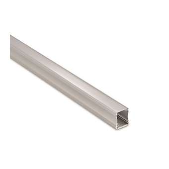 Profil 200cm en aluminium anodisé avec diffuseur opaque, profondeur de 28mm|Collingwood-SLHSM28020