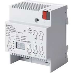 N141/21 passerelle KNX / DALI twin plus|Siemens HVAC-SBA5WG1141-1AB21