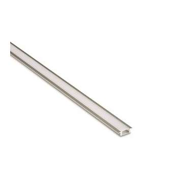 Profil et diffuseur 100cm en aluminium anodisé, montage en encastré|Collingwood-SLHRP7010